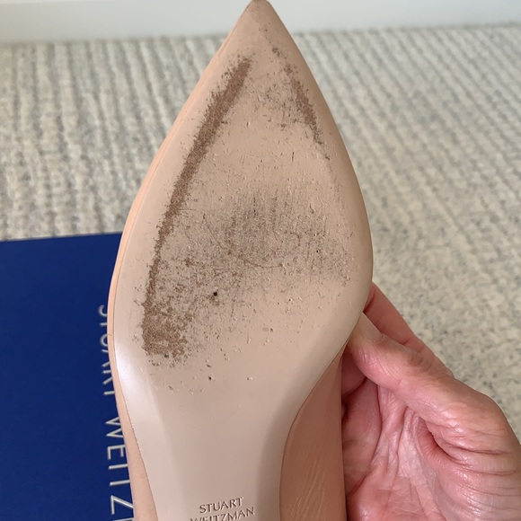 Stuart Weizman Hayday blush Tripoli heels - Picture 3 of 5